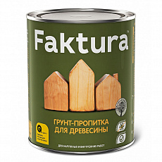 FAKTURA Грунт-пропитка для древесины, 2,5 л (4шт/уп)