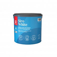 ТИККУРИЛА Краска для потолка SIRO WHITE AP гл/мат 2,7л